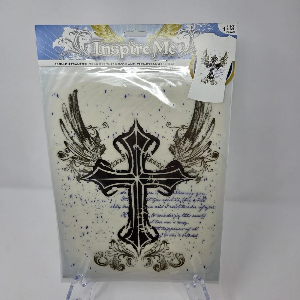 Iron On Transfers For T-Shirts & Other Light‎ Color Fabrics Set Of 3 8x10